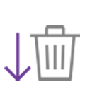 Waste reduction icon